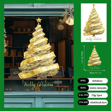 Load image into Gallery viewer, 2026 Christmas Static Cling Stickers Window Decals Santa Claus Scene Festive Window Decals Easy Apply No Residue Christmas Home Party Decor
