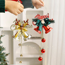 Load image into Gallery viewer, Christmas Tree Bells Hanging Window Display Ornaments Modern Elegant Gold Shatterproof Wind-Bell Christmas Home Decor
