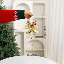 Load image into Gallery viewer, Christmas Tree Bells Hanging Window Display Ornaments Modern Elegant Gold Shatterproof Wind-Bell Christmas Home Decor
