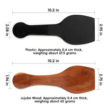 Load image into Gallery viewer, Large Jujube wood/Plastic Pottery Mud Beater Ceramic Slab Builder Tool for Hand Building Slab Making Lightweight Studio Tool for Potters &amp; Beginners
