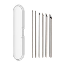 Load image into Gallery viewer, 6pcs/set Stainless Steel Hole Puncher for Pottery Clay Holing Sculpture Carving Cutting Puching Tools Pot Vase Moldeling Tool
