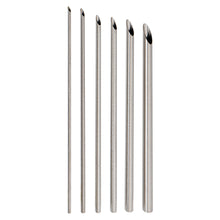 Load image into Gallery viewer, 6pcs/set Stainless Steel Hole Puncher for Pottery Clay Holing Sculpture Carving Cutting Puching Tools Pot Vase Moldeling Tool
