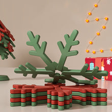 Load image into Gallery viewer, Christmas Tree Insulation Mat Heat-resistant Dining Table Mat Household Light One Tree Bowl Mat Pot Mat Clay Pot Mat
