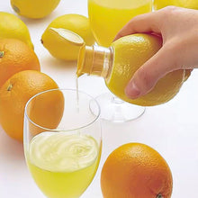Load image into Gallery viewer, Lemon Squeezer Plastic Resuable Lightweight Juices Reamer Washable Manual Juices Portable Kitchen Reamer Built in Filter
