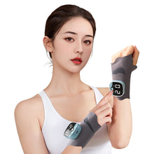 Load image into Gallery viewer, EMS Intelligent Adjustable Wrist Guard Massage Instrument Wrist Hot Compress Tendon Sheath Full Wrist Electric Massager
