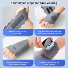 Load image into Gallery viewer, EMS Intelligent Adjustable Wrist Guard Massage Instrument Wrist Hot Compress Tendon Sheath Full Wrist Electric Massager
