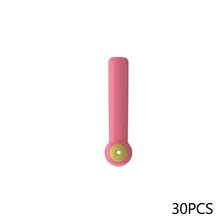Load image into Gallery viewer, 30PCS/Box Pink Double Core Power Float Adapter Super Tight Silicone Fishing Float Seat For Competition Black Pit Fishing Tackle
