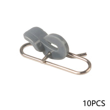 Load image into Gallery viewer, 10PCS Lure Quick Release Unhooker Tool Stainless Steel Snap Swivels Fishing Tackle Accessories
