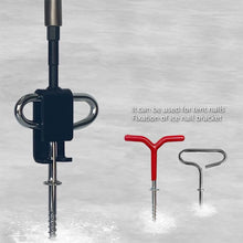 Load image into Gallery viewer, Multi-Functional Ice Anchor Tool For Securing Tent Pegs And Ice Screw Stands Ice Layer Chiseling Tool Winter Fishing Supplies
