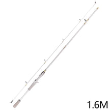 Load image into Gallery viewer, 1.6/1.8M Retractable Fiberglass Lure Fishing Rod M Power Gun/Straight Handle Long Cast Fishing Rod Segmented Handle Design

