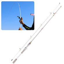 Load image into Gallery viewer, 1.6/1.8M Retractable Fiberglass Lure Fishing Rod M Power Gun/Straight Handle Long Cast Fishing Rod Segmented Handle Design
