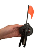 Load image into Gallery viewer, Foldable Ice Fishing Platform With Fishing Reel Portable Triangular Fishing Platform Fish Bite Alarm With Flag
