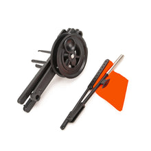 Load image into Gallery viewer, Foldable Ice Fishing Platform With Fishing Reel Portable Triangular Fishing Platform Fish Bite Alarm With Flag
