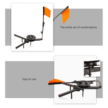 Load image into Gallery viewer, Foldable Ice Fishing Platform With Fishing Reel Portable Triangular Fishing Platform Fish Bite Alarm With Flag

