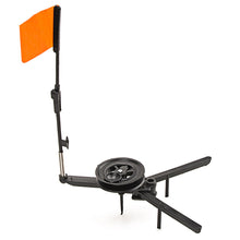 Load image into Gallery viewer, Foldable Ice Fishing Platform With Fishing Reel Portable Triangular Fishing Platform Fish Bite Alarm With Flag
