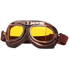 Load image into Gallery viewer, Retro Windproof Glasses Motorcycle UV And Dust Proof Goggles Matched With Off-Road Riding Helmets

