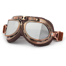 Load image into Gallery viewer, Retro Windproof Glasses Motorcycle UV And Dust Proof Goggles Matched With Off-Road Riding Helmets
