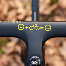 Load image into Gallery viewer, 1PC Children's Bicycle Emoji Sticker Waterproof Anti-Scratch Personalized Bicycle Decoration Sticker
