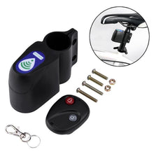 Load image into Gallery viewer, Wireless Remote Control Bicycle Alarm Device Anti-Theft Vibration Sensor System Touch Impact Detection Security For Cycling
