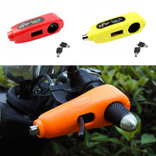 Load image into Gallery viewer, Portable Anti-Theft Handlebar Lock Waterproof Anti-loss Brake Lock Universal For Bicycle E-Bike Motorcycle
