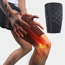 Load image into Gallery viewer, 1PC Professional High-Elastic Compression Thigh Support Prevents Muscle Strain Nylon Protective Gear For Cycling Ball Games
