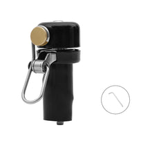 Load image into Gallery viewer, Mountain Bike Hidden Handlebar End Bell Loud Retro Brass Ring Horn Cycling Safety Warning Accessory
