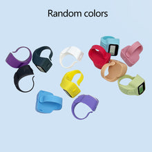 Load image into Gallery viewer, 1PC Portable Ring Counter LED Electronic Digital Display Hand Click Counter （Random Color ）
