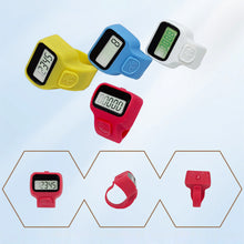 Load image into Gallery viewer, 1PC Portable Ring Counter LED Electronic Digital Display Hand Click Counter （Random Color ）
