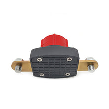 Load image into Gallery viewer, 12V 300A Brass Terminal Disconnect Switch Car Battery Power Switch with Voltage Display Battery Isolator Cut Off Switch
