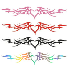 Load image into Gallery viewer, 98cm/39inch Creative DIY Heart Wings Sticker Car Windshield Vinyl Film Decal Self-Adhesive Auto Decor Removable Vehicle Tuning Accessory
