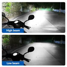 Load image into Gallery viewer, H6 BA20D H4 Motorcycle LED Headlight Bulb Spotlight Motos Accessories Hi Lo Lamp Fog Light White Yellow 12V
