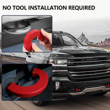 Load image into Gallery viewer, Professional 2Pcs Trailer Tow Hooks Covers Tow Hook Sleeve Silicone Receiver Covers for Silverado 1500 2007-2025 Accessory
