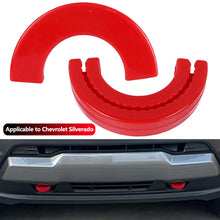 Load image into Gallery viewer, Professional 2Pcs Trailer Tow Hooks Covers Tow Hook Sleeve Silicone Receiver Covers for Silverado 1500 2007-2025 Accessory
