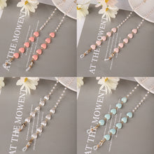 Load image into Gallery viewer, Colorful Sunglass Chain Reading Glasses Lanyard Strap with Heart Beads Anti-loss Chain for Glasses and Mask Holder
