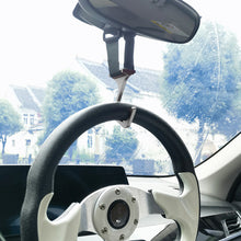 Load image into Gallery viewer, Car Steering Wheel Hook Quick Release Windshield Hanger Mount Auto Interior Organizer Hook
