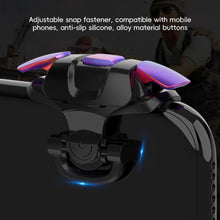 Load image into Gallery viewer, 1Pair Metal Iridescent Button Game Controller Grips King Chicken 3rd Gen Physical Auxiliary Grips for PUBG Arena Breakout CrossFire
