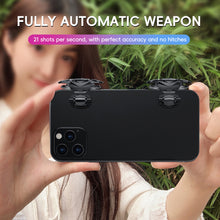 Load image into Gallery viewer, 1 Pair Transparent Mechanical PUBG Game Auxiliary Buttons 4-Finger Linkage Auto-Fire Game Controller for Peace Elite Arena Breakout
