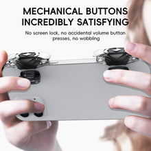 Load image into Gallery viewer, 1 Pair Transparent Mechanical PUBG Game Auxiliary Buttons 4-Finger Linkage Auto-Fire Game Controller for Peace Elite Arena Breakout

