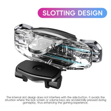 Load image into Gallery viewer, 1 Pair Transparent Mechanical PUBG Game Auxiliary Buttons 4-Finger Linkage Auto-Fire Game Controller for Peace Elite Arena Breakout
