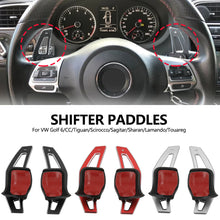 Load image into Gallery viewer, Pair Gear Shift Paddles Car DSG Steering Wheel Paddle Extension Shift Control Covers For VW Golf 5/6 MK5/6 Jetta Passat Polo 6R Sharan Tiguan Touareg Touran Scirocco Beetle Eos

