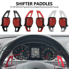 Load image into Gallery viewer, Pair Gear Shift Paddles Car DSG Steering Wheel Paddle Extension Shift Control Covers For VW Golf 5/6 MK5/6 Jetta Passat Polo 6R Sharan Tiguan Touareg Touran Scirocco Beetle Eos
