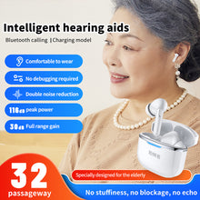 Load image into Gallery viewer, 5.3 Bluetooth Headphones Smart Sound Amplifier In-Ear Hearing Aids for Elderly with Severe Hearing Loss
