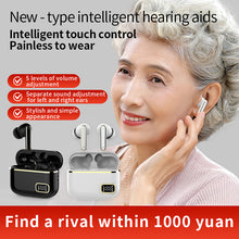 Load image into Gallery viewer, Smart Bluetooth Headphones Hearing Aids In-Ear Sound Amplifier Long Battery Life Sound Collector for Elderly with Severe Hearing Loss
