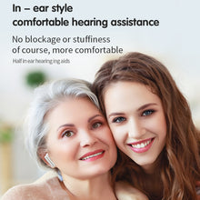 Load image into Gallery viewer, Smart Bluetooth Headphones Hearing Aids In-Ear Sound Amplifier Long Battery Life Sound Collector for Elderly with Severe Hearing Loss
