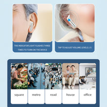 Load image into Gallery viewer, Smart Bluetooth Headphones Hearing Aids In-Ear Sound Amplifier Long Battery Life Sound Collector for Elderly with Severe Hearing Loss
