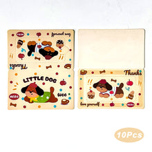Load image into Gallery viewer, 10Pcs Kids Christmas Reward Tear Scratch Card Self-adhesive Stickers Tear Off Card Xmas Stickers DIY Children's Redemption Vouchers
