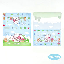 Load image into Gallery viewer, 10Pcs Kids Christmas Reward Tear Scratch Card Self-adhesive Stickers Tear Off Card Xmas Stickers DIY Children's Redemption Vouchers
