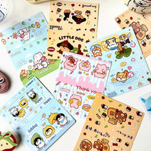 Load image into Gallery viewer, 10Pcs Kids Christmas Reward Tear Scratch Card Self-adhesive Stickers Tear Off Card Xmas Stickers DIY Children's Redemption Vouchers
