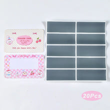 Load image into Gallery viewer, 20Pcs Kids Christmas Reward Scratch Card Film Coated Stickers Scratch Off Labels Xmas Stickers DIY Children's Redemption Vouchers
