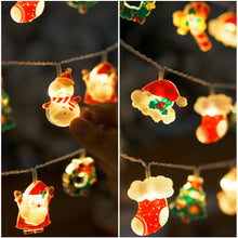 Load image into Gallery viewer, 1.5/3/6m LED Christmas Decoration String Light Santa Claus Christmas Trees Battery USB Copper Wire Lighting for Home Decor
